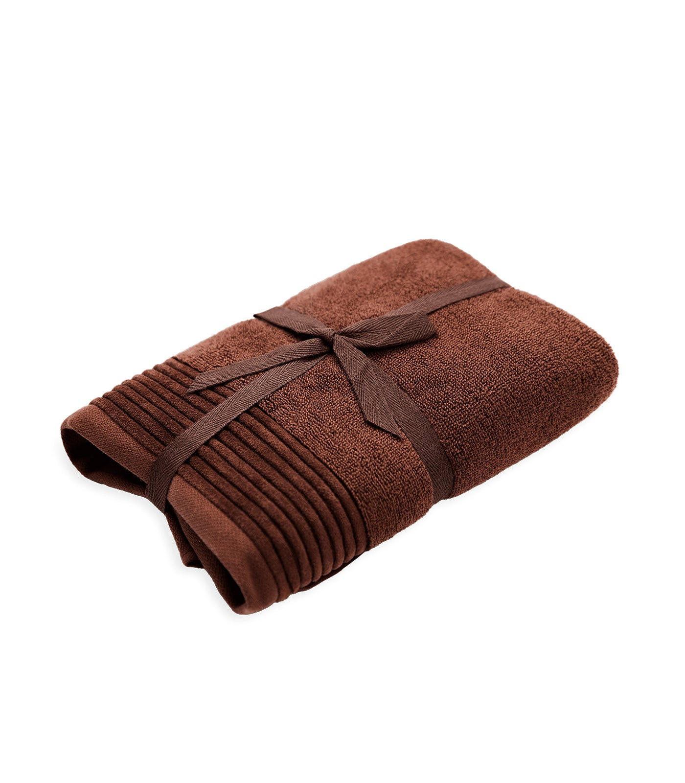DUSCHTUCH Chocolate Embrace, 70x140cm, Baumwolle, Braun - Braun, Textil (70/140cm) - SOWL