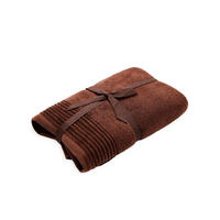 DUSCHTUCH Chocolate Embrace, 70x140cm, Baumwolle, Braun - Braun, Textil (70/140cm) - SOWL