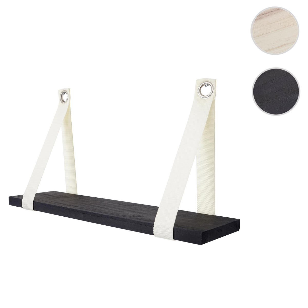 WANDREGAL VIRE Grau - Grau, Holz (49/27/13cm) - MCW