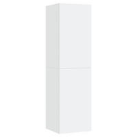 TV-SCHRANK Weiß 30,5x30x110 cm Holzwerkstoff - Weiß, Holzwerkstoff (30.5/110/30cm)