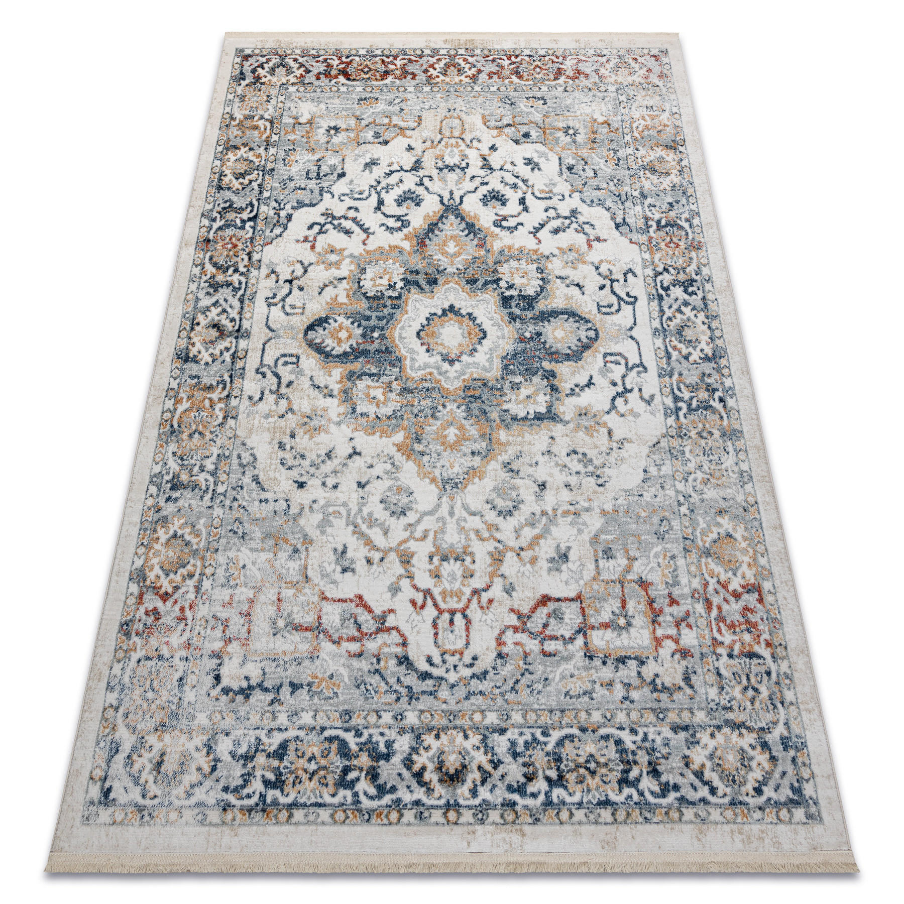 TEPPICH Distin 120/170 cm - Blau, Textil (120/170cm) - rugsX