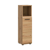 STANDSCHRANK hoch ICE (B/H/T: ca. 30/110/30 cm) in Artisan Oak Nachbildung/Artisan Oak Nachbildung - Eiche Artisan, Holz (30/110/30cm)