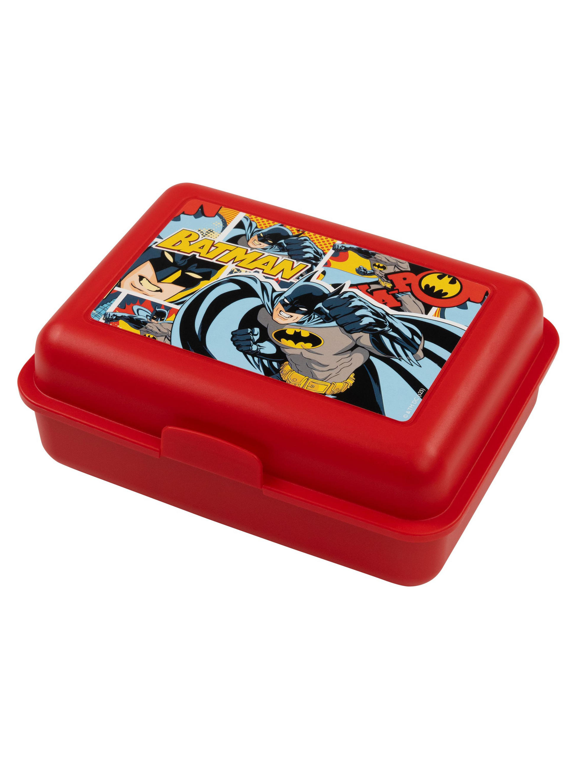 BROTDOSE DC Comics Batman Comic Fight Rot 17,5 x 12,8 x 6,9 cm - Rot, Kunststoff (17.5/6.9/12.8cm) - DC Comics