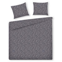 BETTWÄSCHE Crisenta - Violett, Textil (200/220cm) - home&you