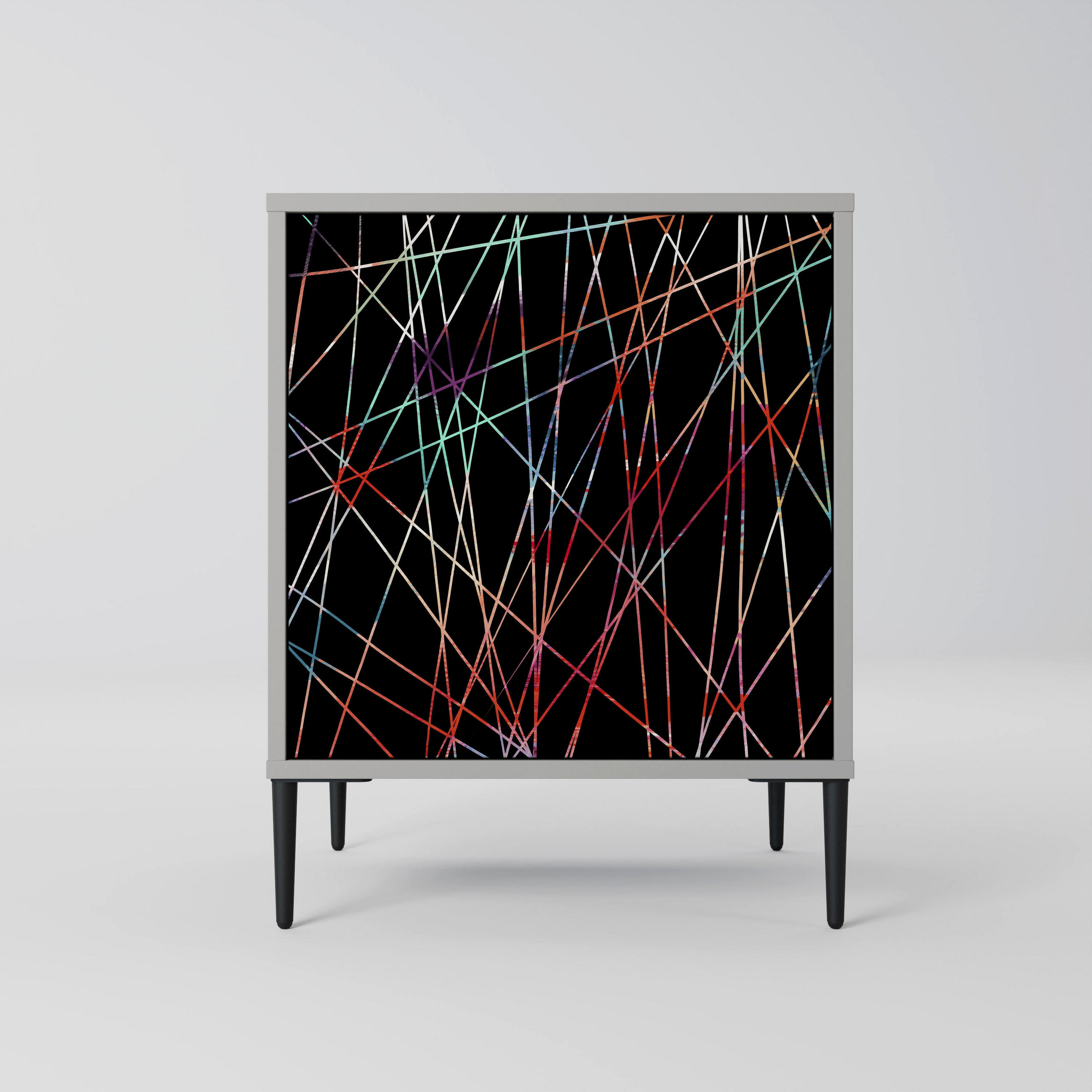 SpaceRebels Sideboard Grau 57.5x72.5x42 cm