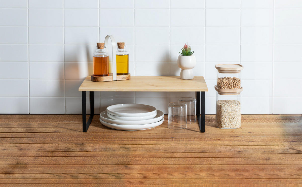 ÖL- und Essigflaschen Harmony 300 ml 17/8/19 cm - Braun, Glas (8/19/17cm) - 5five Simply Smart