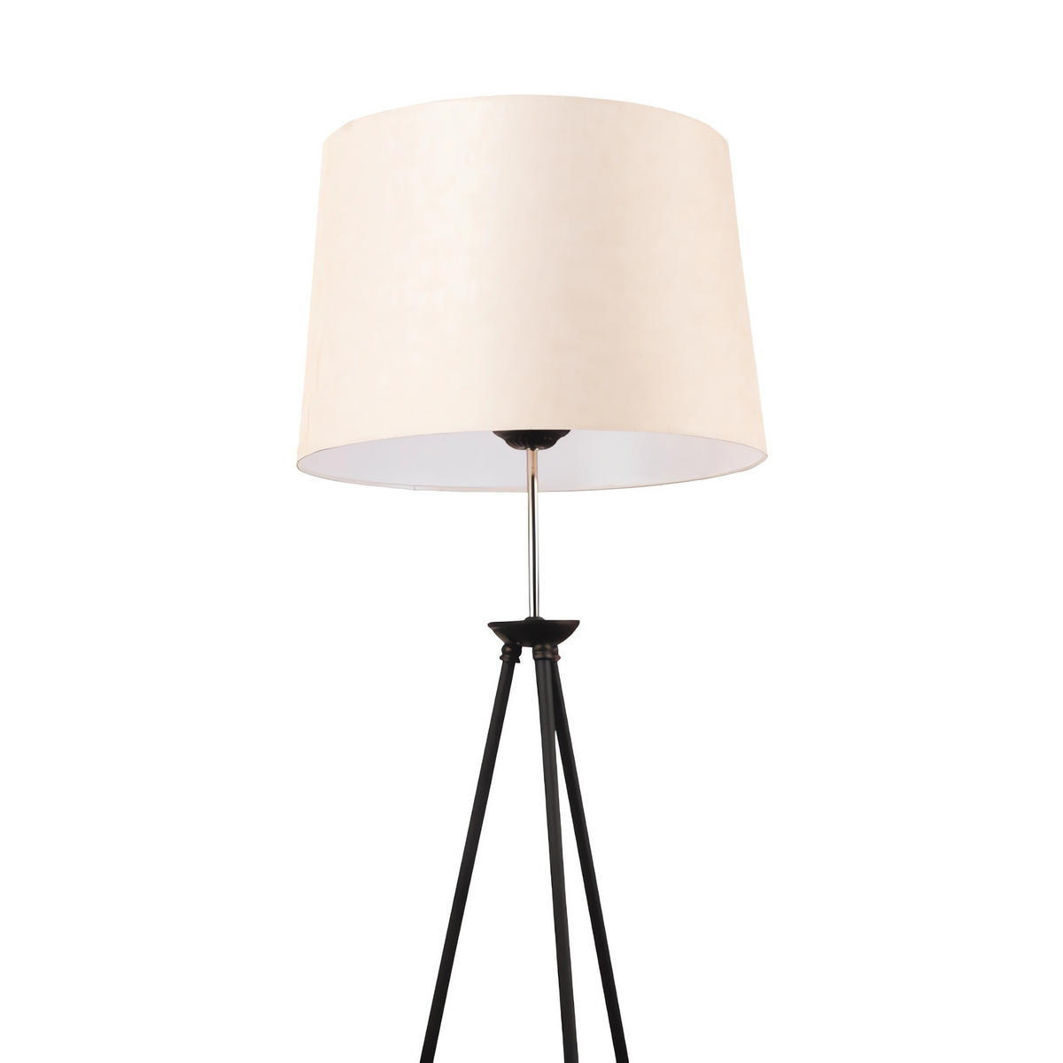 STEHLEUCHTE Orpington - Schwarz, Metall (55/55/160cm) - lux.pro