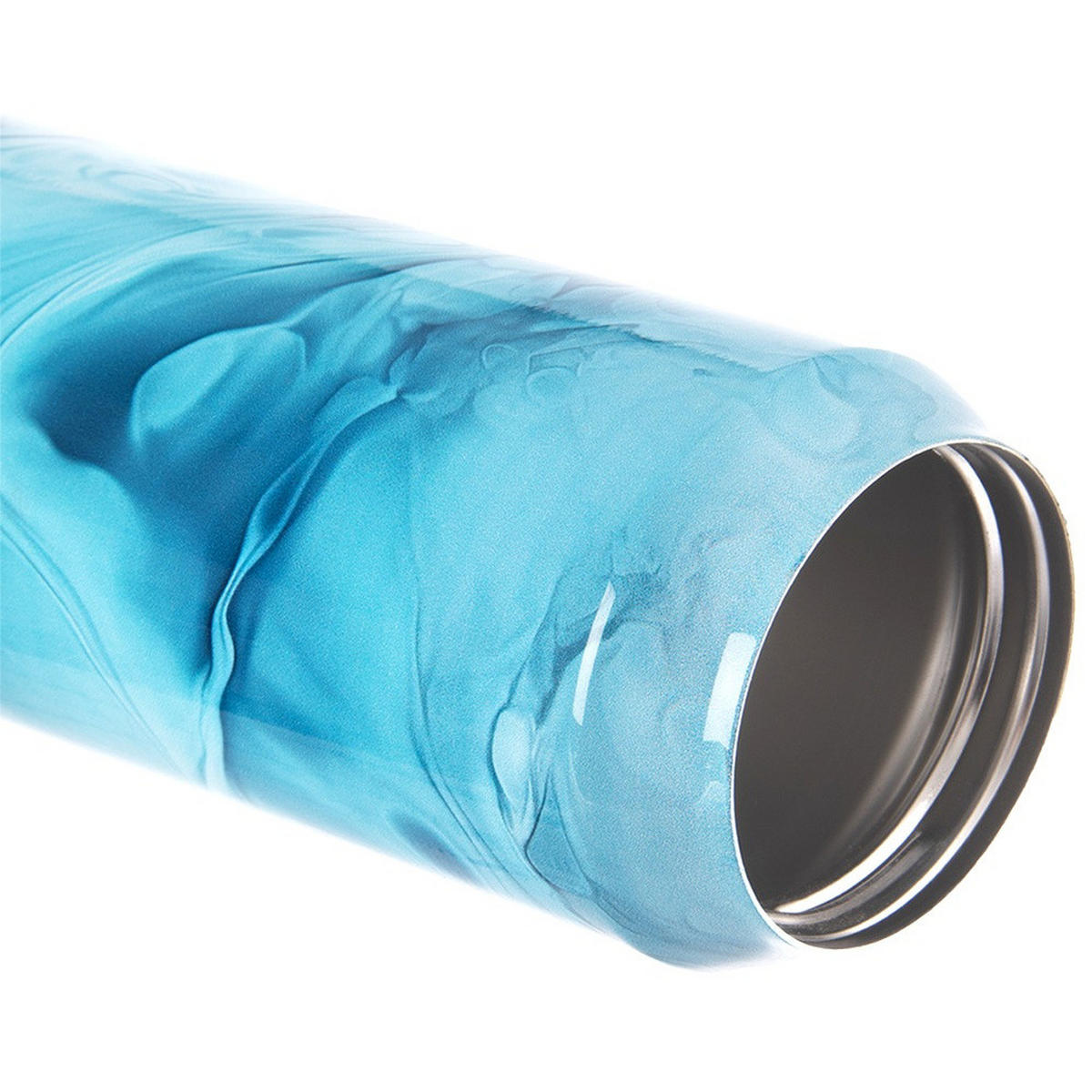 THERMOBECHER Dose Dino Blau 500 ml Blau - Blau, Metall (0.5L) - Orion 