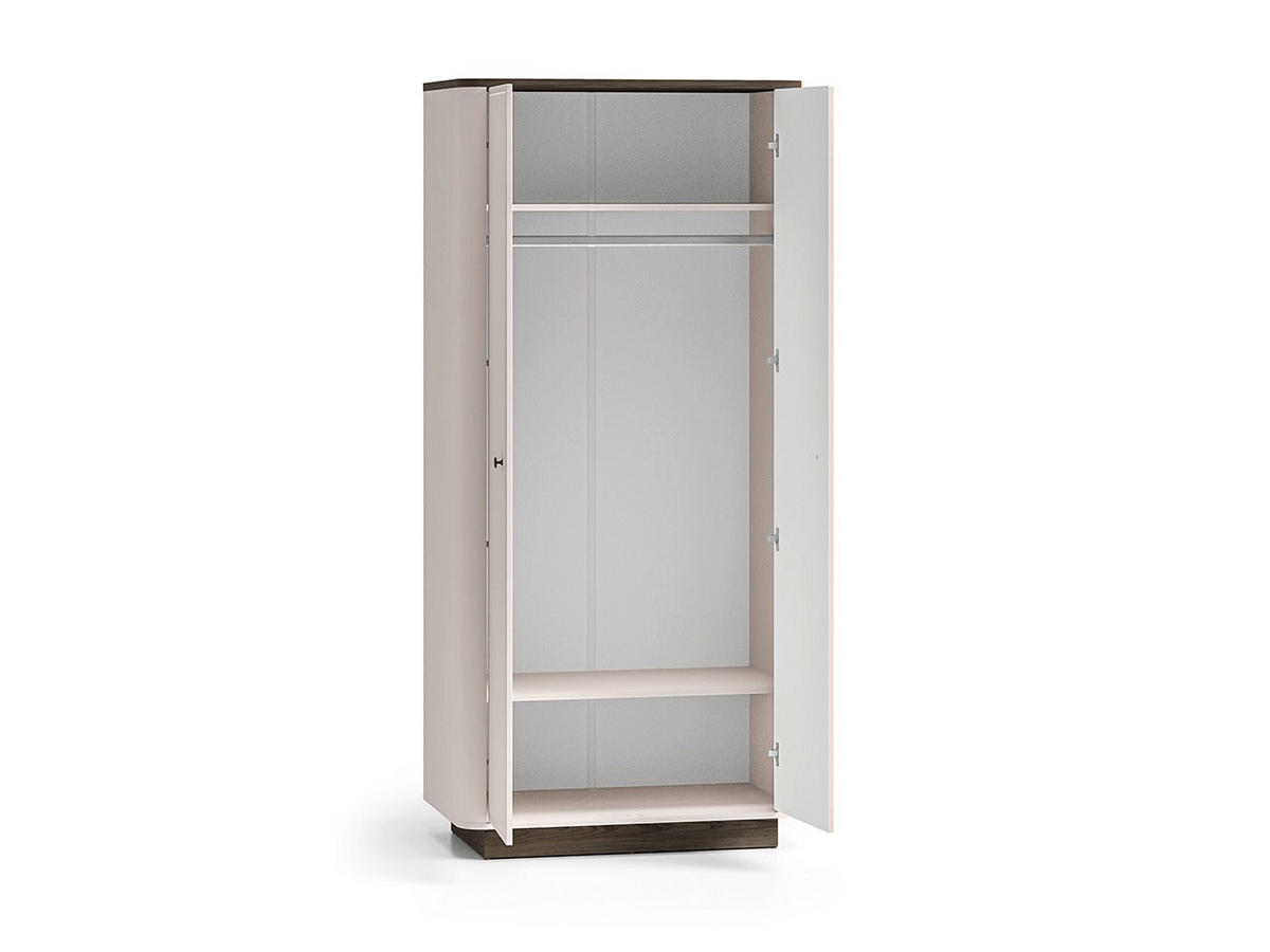 KLEIDERSCHRANK – 92 cm – Vilavio – Kaschmir / Eichefarben - Kaschmir/Eichefarben, Holzwerkstoff (92/200/53cm) - hi-markt