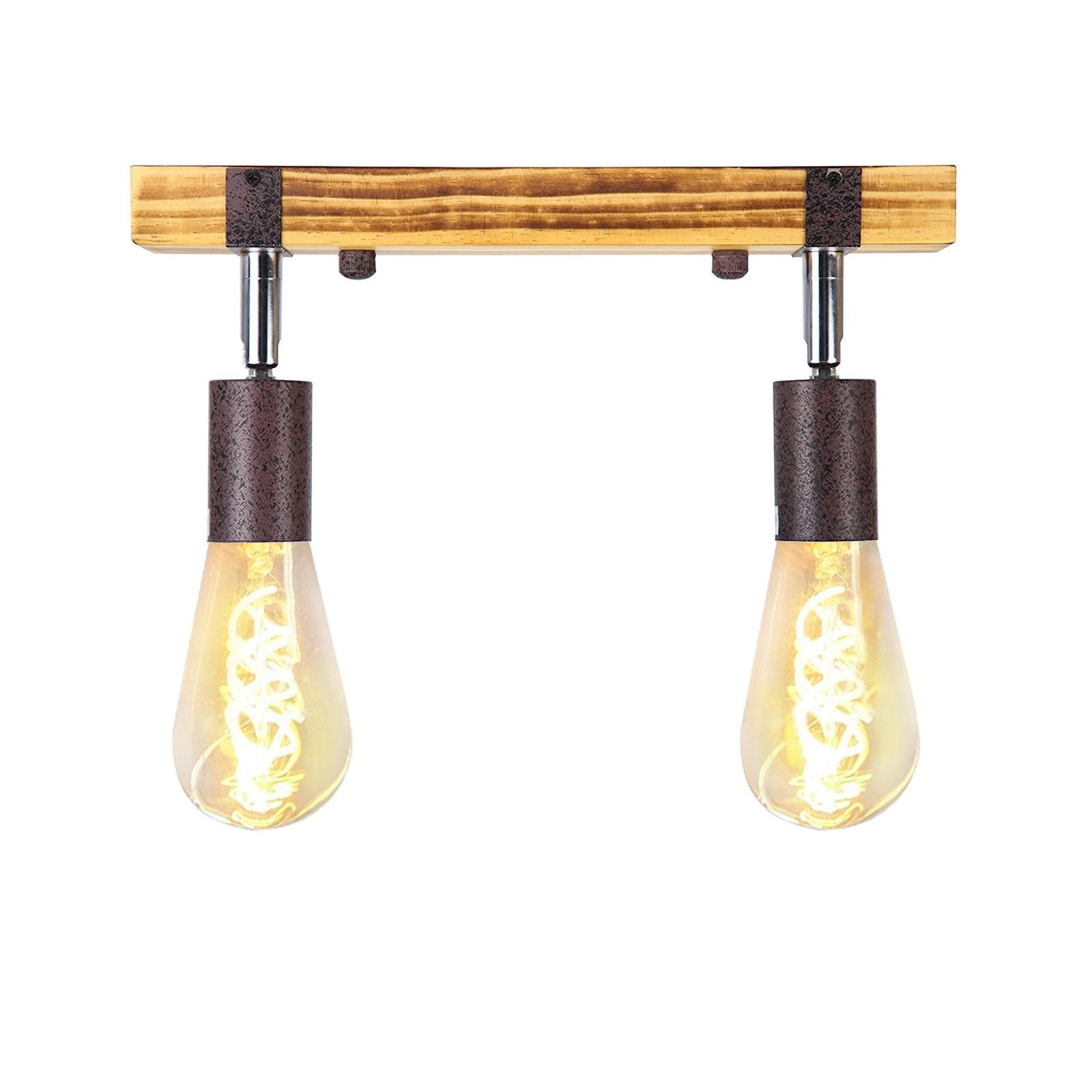 DECKENLEUCHTE Dickson 30/6/14.5cm - Eschefarben, Metall (30/6/14.5cm) - Nettlife