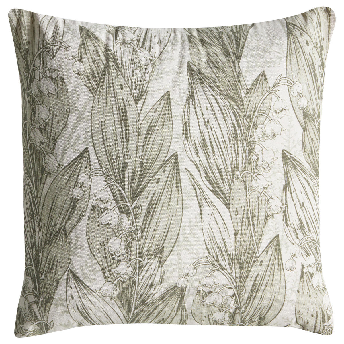 DEKOKISSEN 3er-Set Weiß 30/50 cm Xylopia - Weiß, Textil (45/45cm) - Beliani