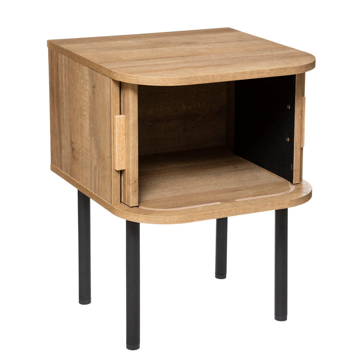 NACHTSCHRANK Colva 40/40/53 cm - Beige, Holzwerkstoff (40/53/40cm) - Atmosphera Createur d´interieur