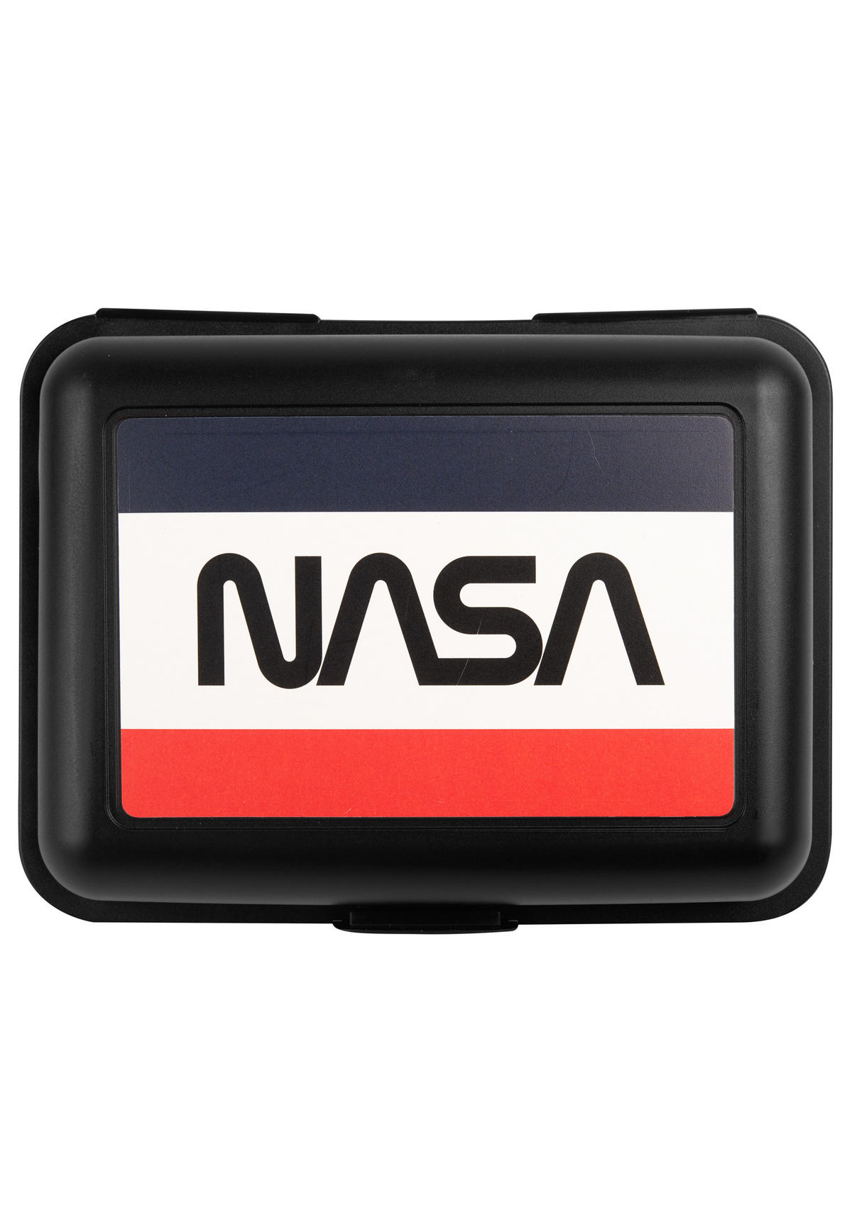 BROTDOSE NASA Schwarz 17,5 x 12,8 x 6,9 cm - Schwarz, Kunststoff (17.5/6.9/12.8cm) - United Labels