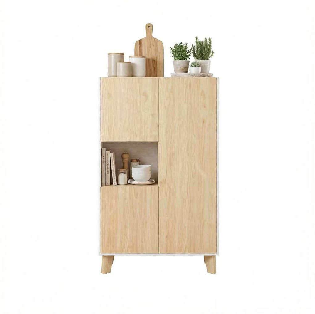 Ivmeu Sideboard Weiß 80x135x40 cm