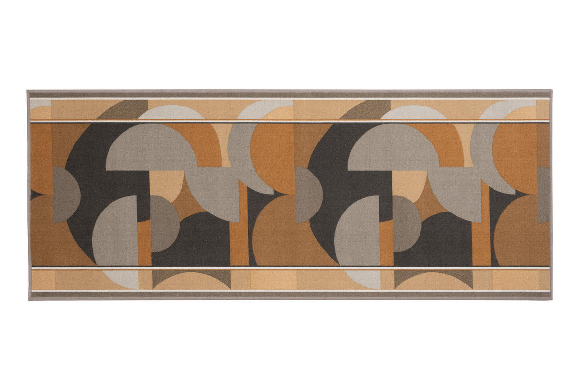 TEPPICHLÄUFER Anti-Rutsch Beige rutschfest Gummiunterlage 100/300 cm - Beige, Textil (100/300cm) - Tapiso