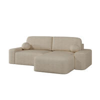 ECKSOFA - Universale Ecksofa Lisbon - Beige (Anthology 3) - Beige, Holzwerkstoff (270/180cm) - Möblo