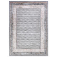KOBEREC béžový grafitový krémový - 160 x 230 cm - viacfarebná, textil (160/230cm) - Mazovia