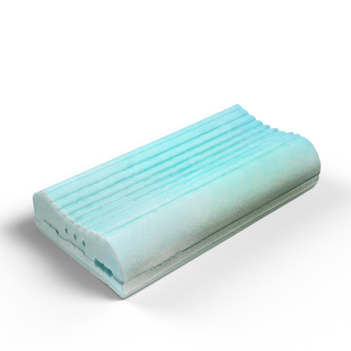 NACKENSTÜTZKISSEN Beasleep I Kaltschaumkern - Weiß, Textil (32/63cm) - Bonvionn