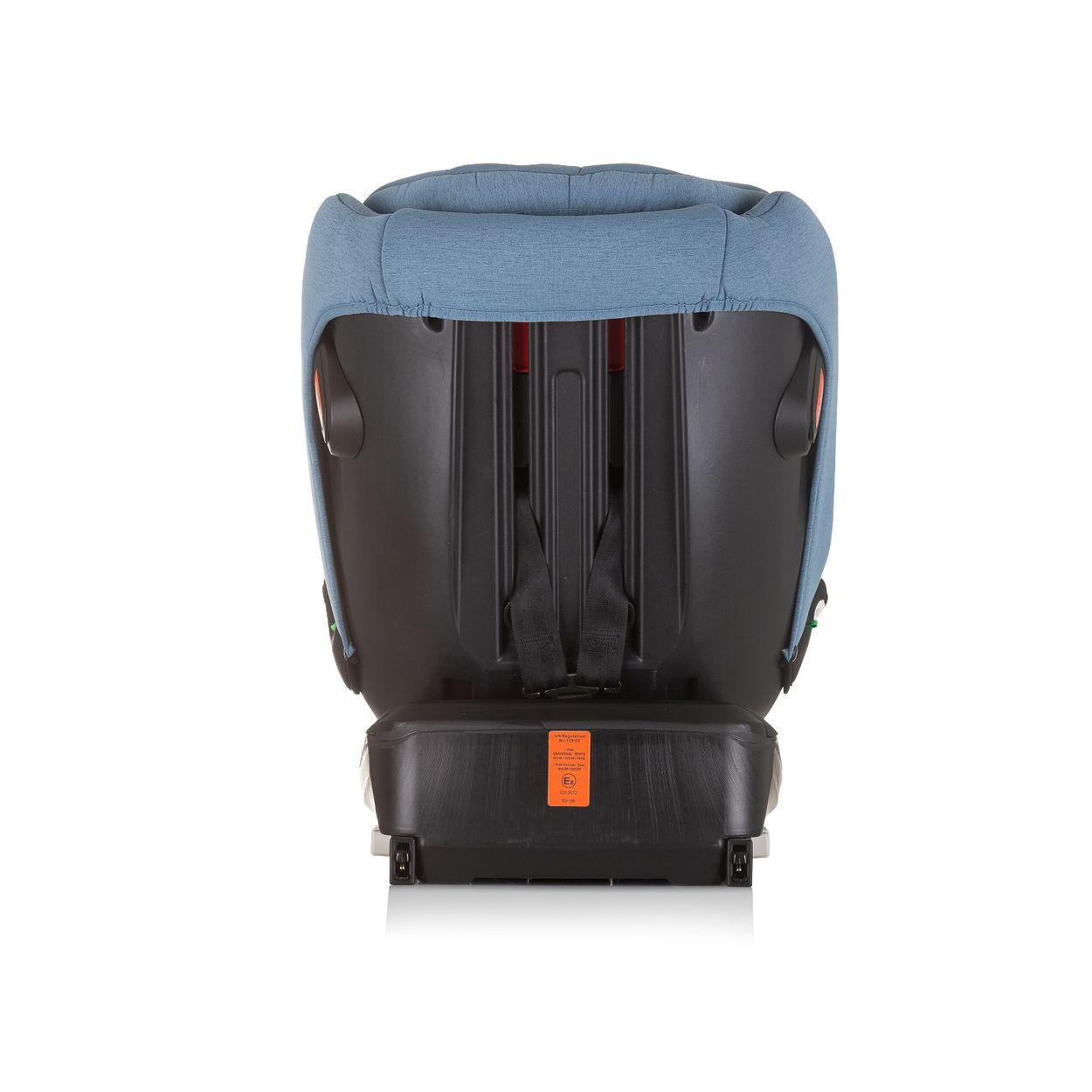 KINDERSITZ Tourino i-Size (40-150cm) blau Isofix, höhenverstellbar, Stützbein, drehbar - Blau, Kunststoff (46/78/49cm) - Chipolino