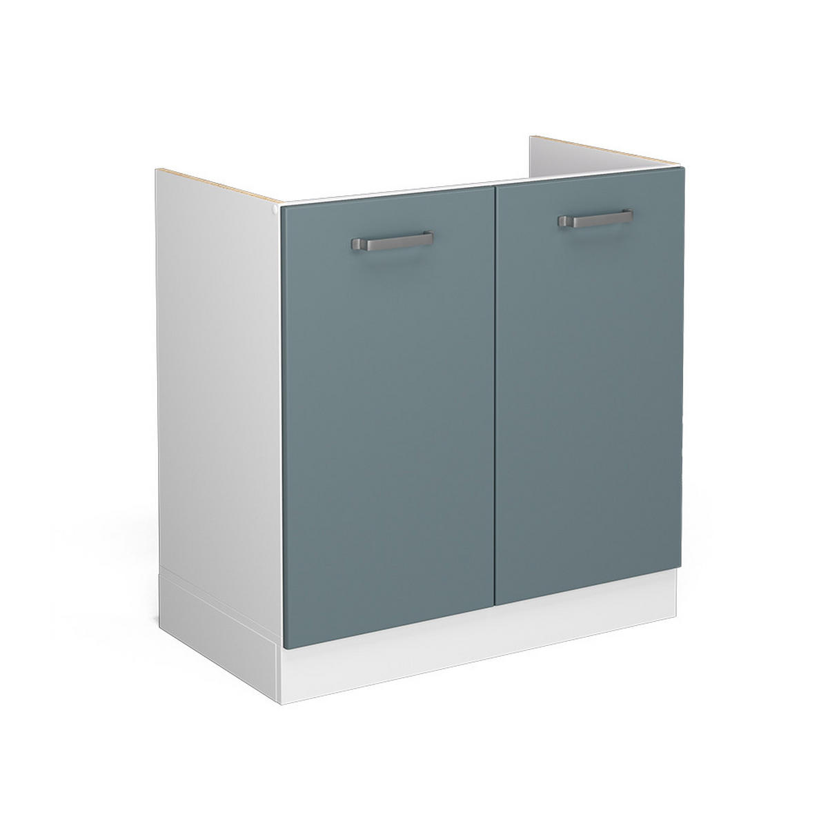 KUCHYŇSKÁ DVÍŘKA R-Line Modrošedá - šedohnědá, kompozitní dřevo (79.2/71.3/1.6cm) - Vicco