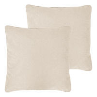 XL-LOUNGEKISSEN - 2er-Set - Beige, Textil (75/17cm) - home24