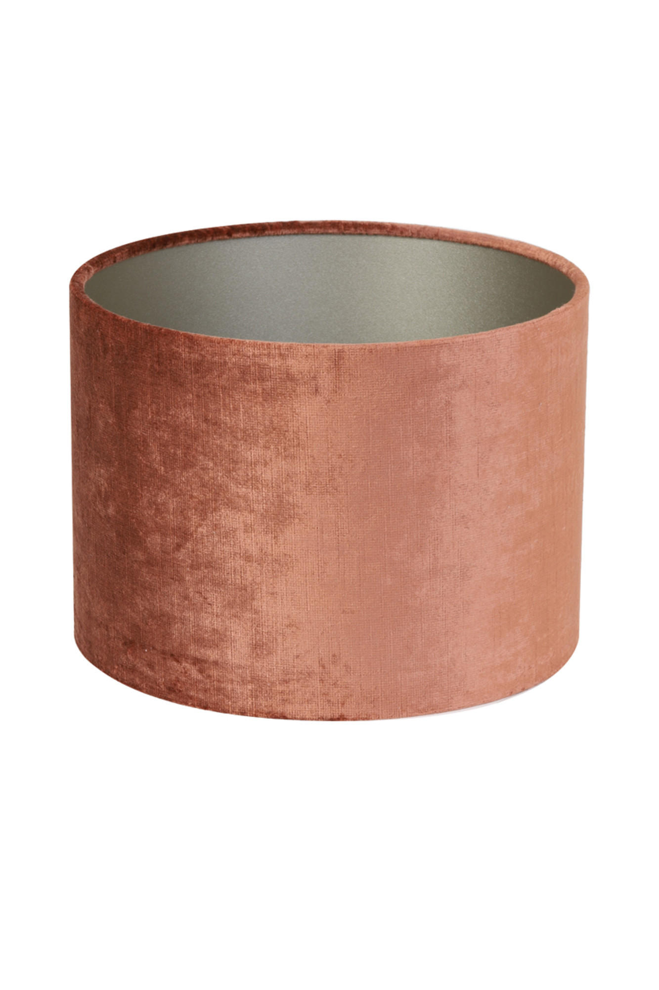 LAMPENSCHIRM Edelstein Orange Ø35/30 cm - Orange, Textil (35/35/30cm) - Light & Living