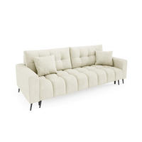 SCHLAFSOFA - Sofa Forta - Beige (Amon 18) - Beige, Holz (233/72/101cm) - Möblo