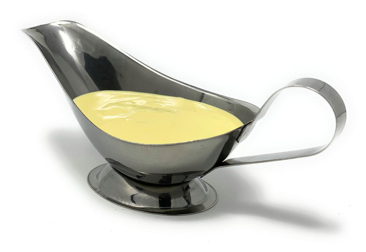 SAUCIERE Edelstahl Rostfrei 100 ml Soßenbehälter - Grau, Metall (7.5/17/7cm) - DanDiBo