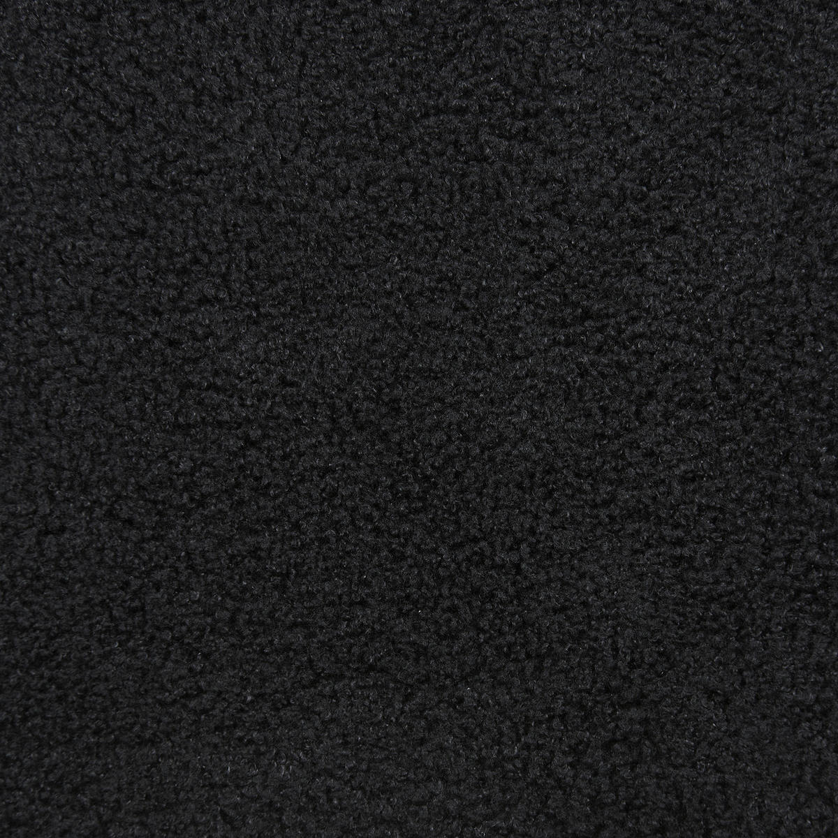 ESSZIMMERSTUHL 2er-Set Kunstleder Schwarz Luana - Schwarz, Textil/Metall (50/80/52cm) - Beliani