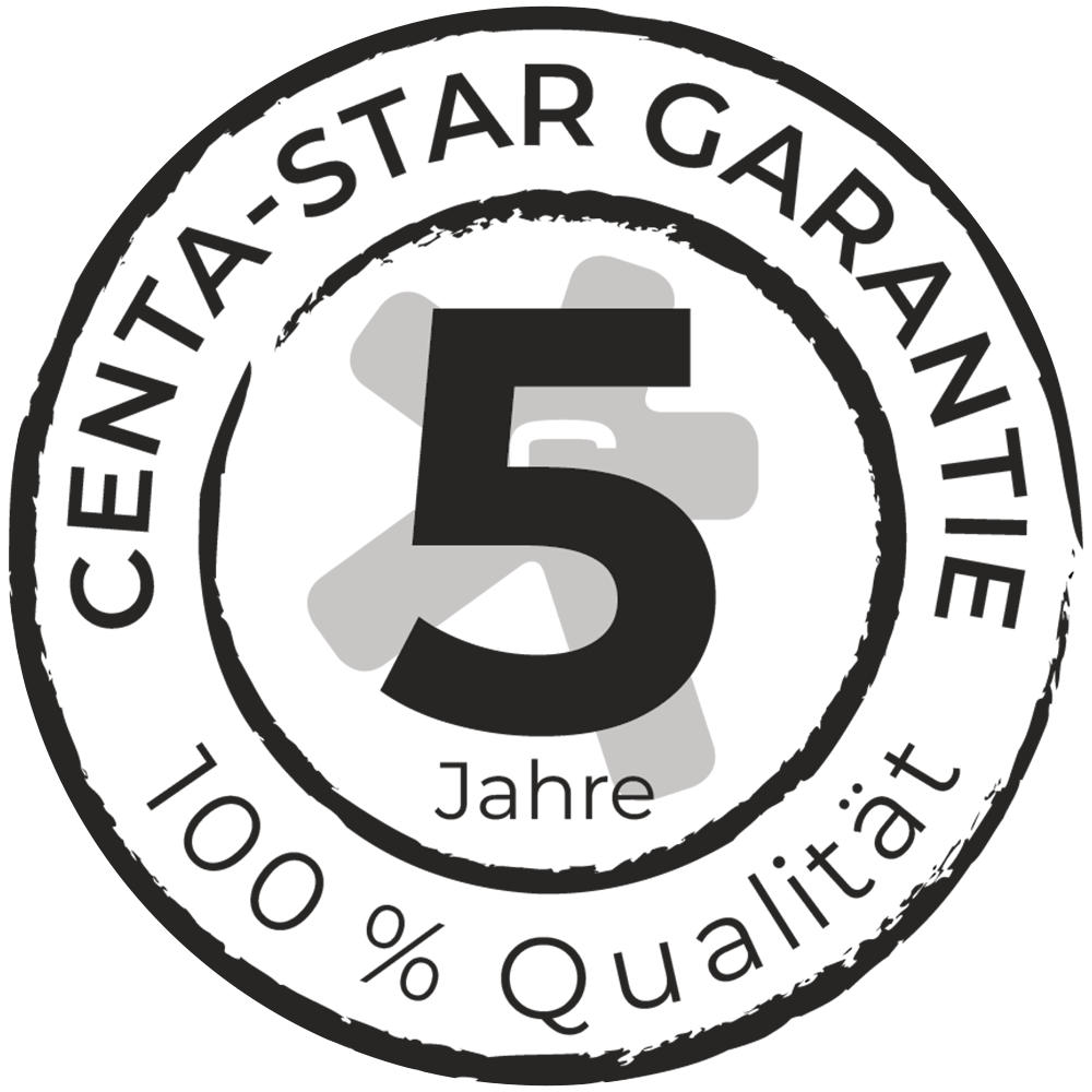 CENTA STAR Siegel 5 Jahre Garantie