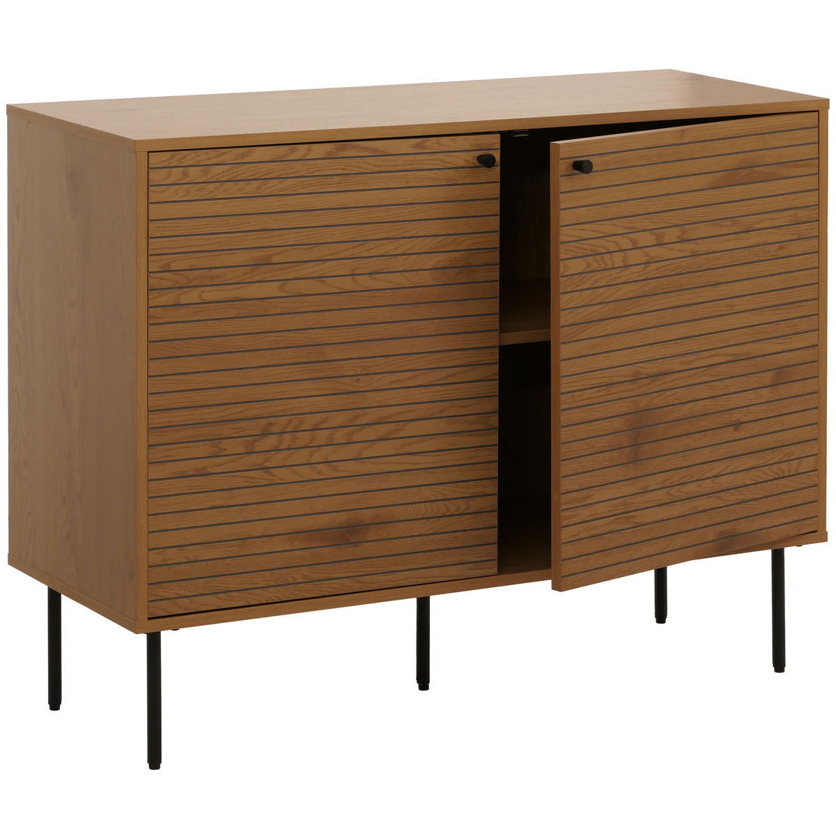 SIDEBOARD Braun - Braun, Holz (110/86/40cm) - MCW