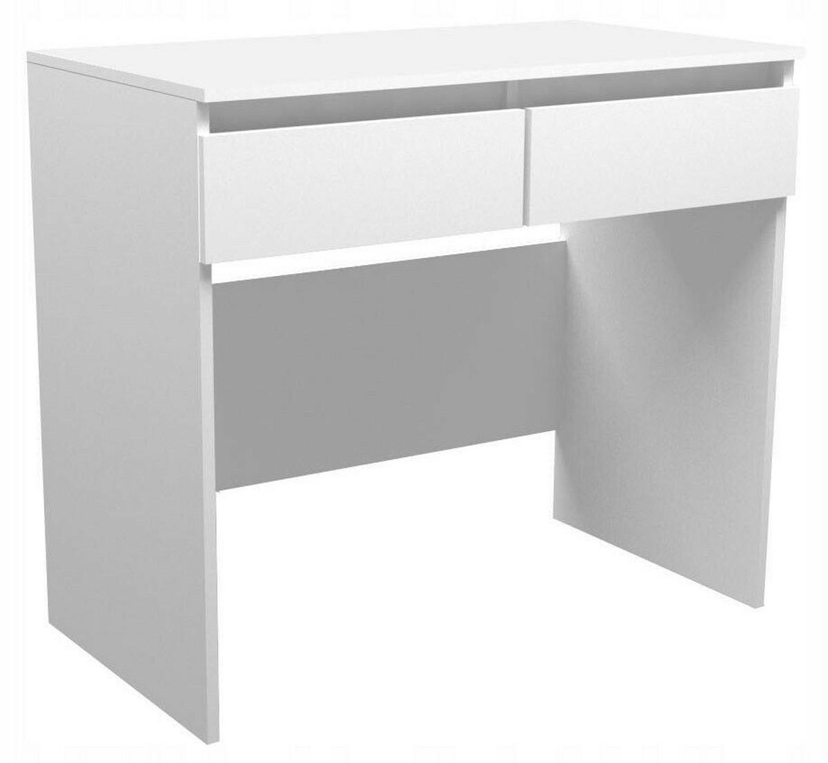 COMPUTERTISCH bella b3 weiss - Weiß, Holzwerkstoff (50/90/80cm) - roe furniture