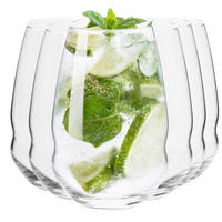 TRINKGLÄSER INEL, 6ER-SET, 500 ML - Transparent, Glas (0.5L) - Krosno Glass