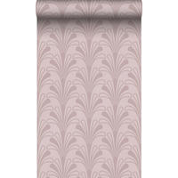 TAPETE Art Decó Muster 50 x 900 cm - Lila, Papier (50/900cm) - Origin Wallcoverings