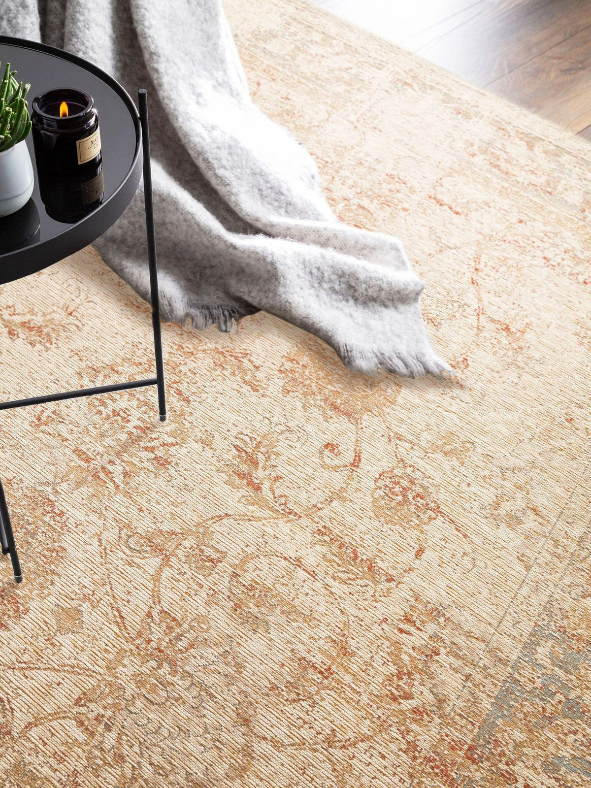 FLACHGEWEBETEPPICH Frencie Beige 240x340 cm - Beige, Textil (240/1cm) - KUNSTLOFT