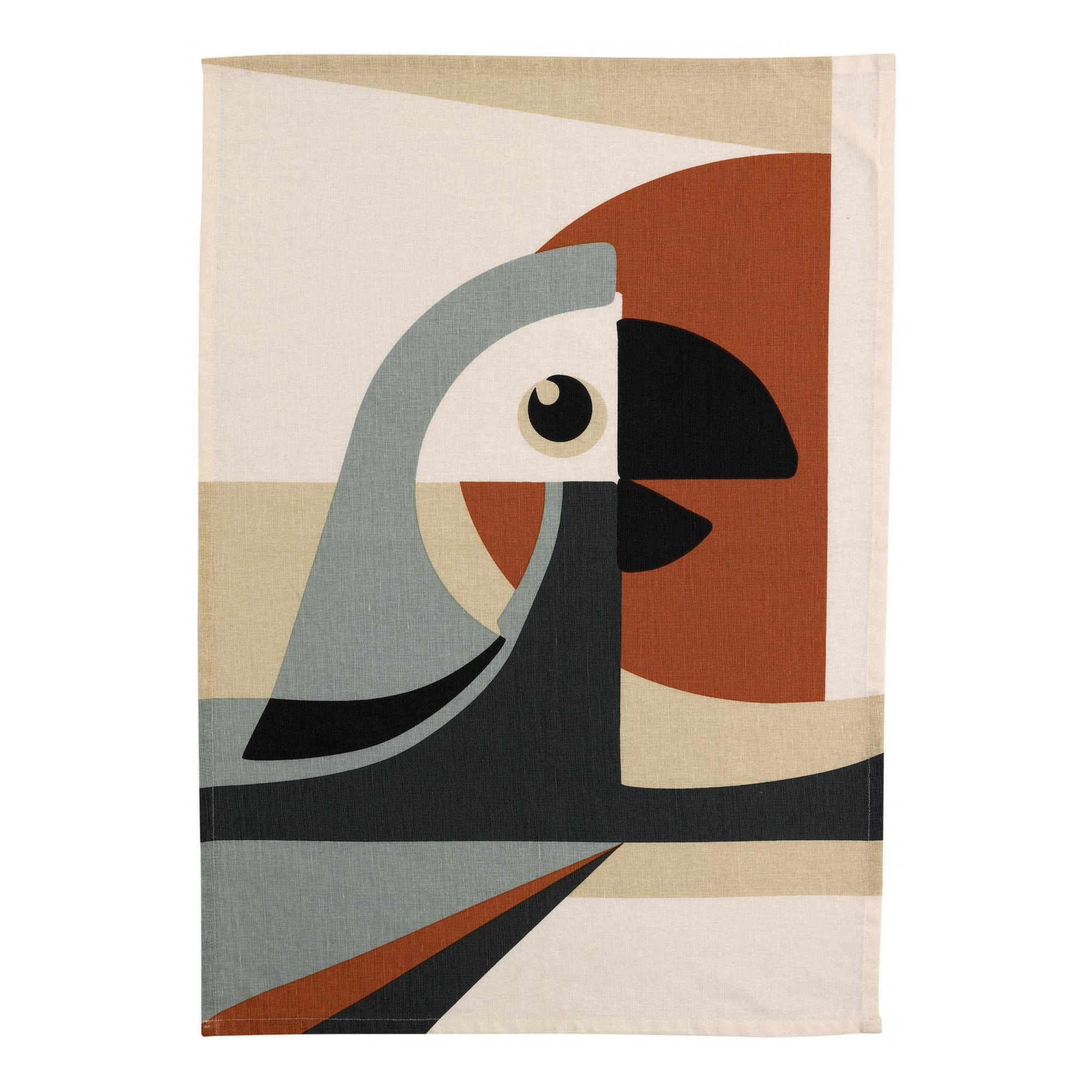 GESCHIRRTUCH Loro zeder 50 x 70 cm - Grün, Textil (50/70cm) - Winkler