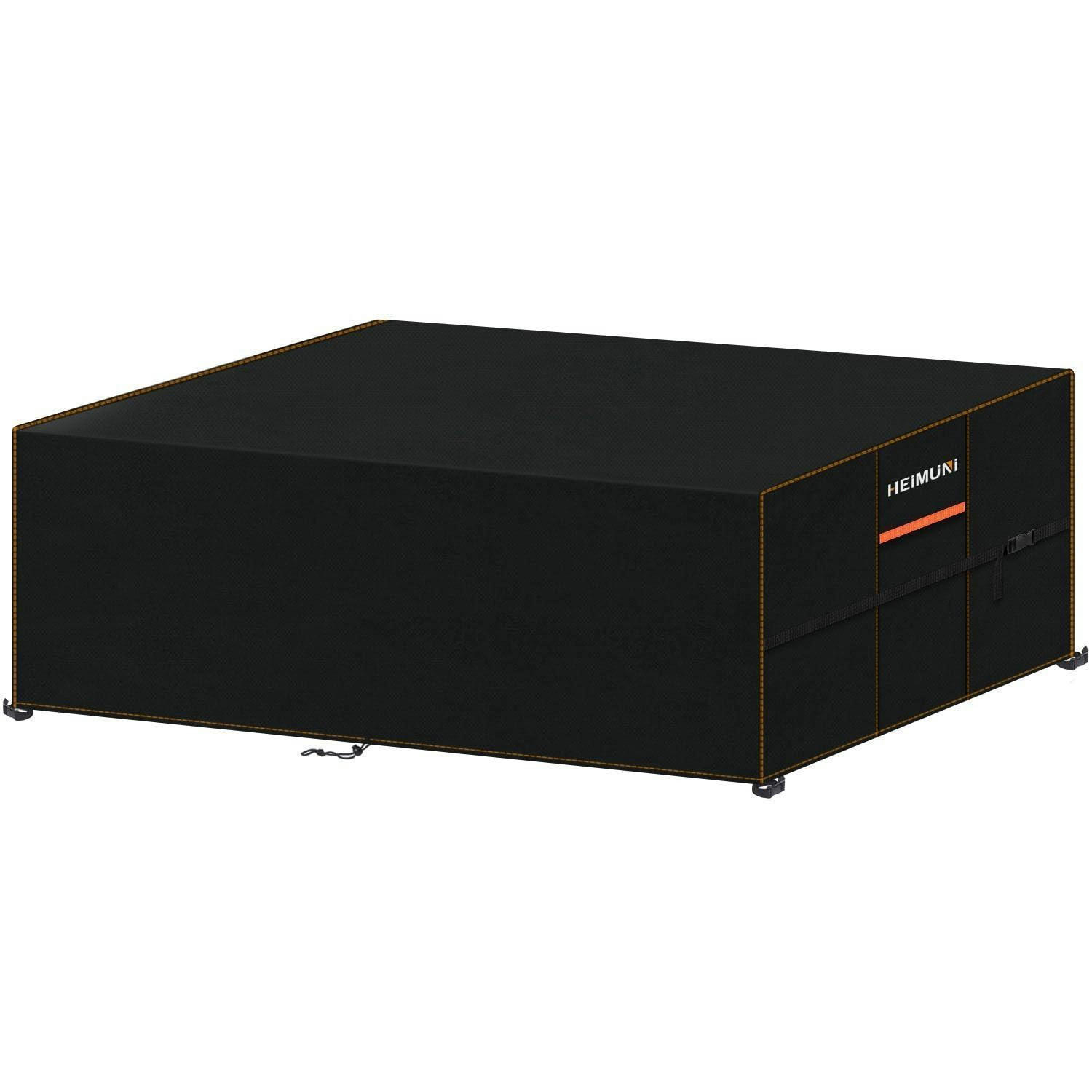 ABDECKHAUBE Gartenmöbel 260 x 100 x 80 cm - Schwarz, Kunststoff (100/80/260cm)