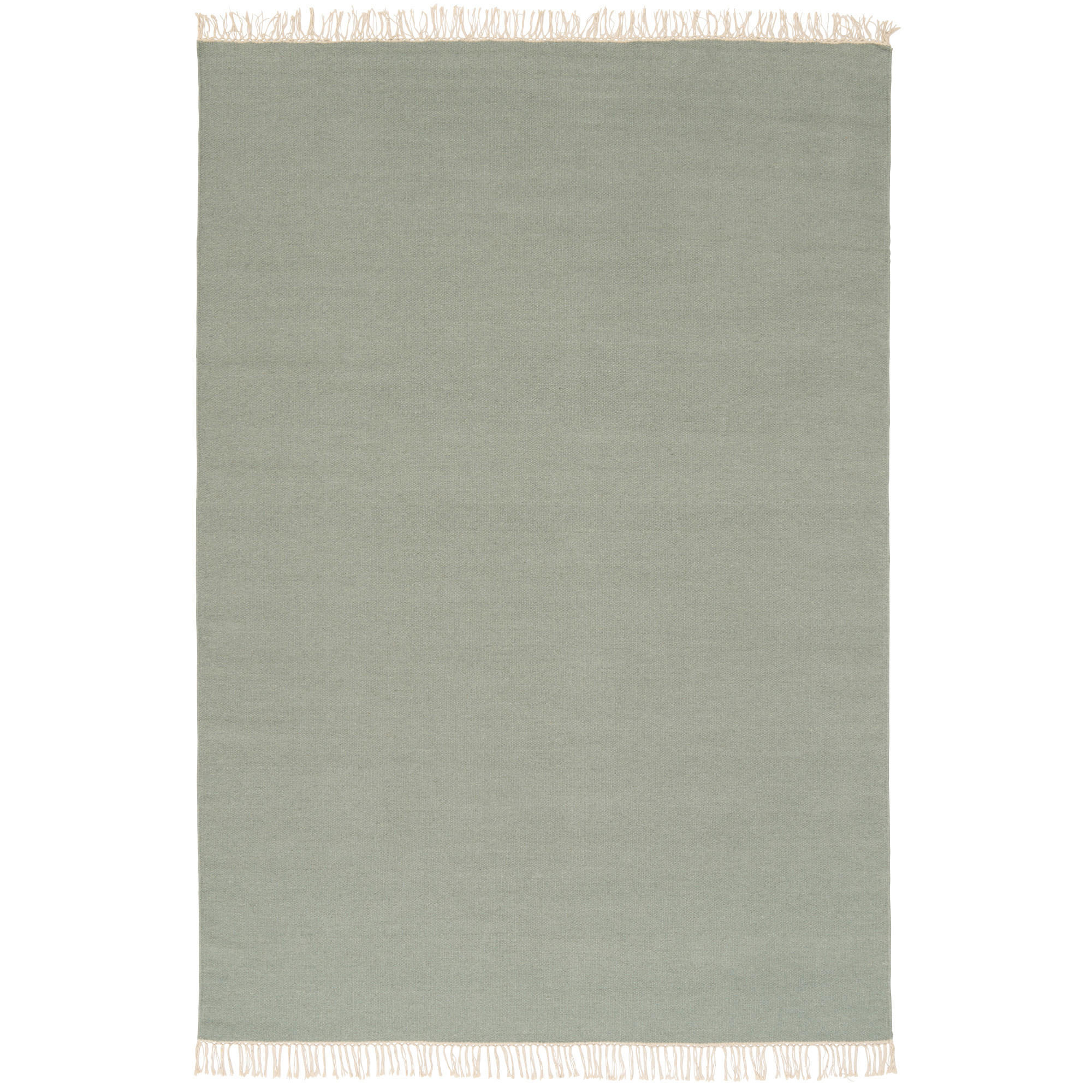 WOLLE NATUR TEPPICH KELIM MILA - Grau, Textil (140/200cm) - Pergamon