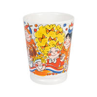 MAZAGRAN-BECHER Wir lieben Orange in Bunt - 500 ml - Multicolor, Keramik (0.5L) - Blond Amsterdam