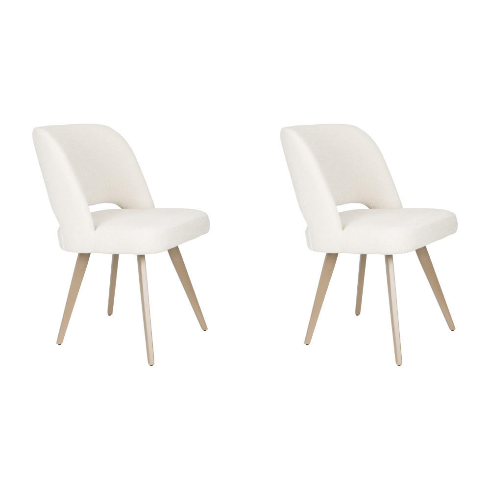 ESSZIMMERSTUHL Yves - Beige - 59.5/52.5/83.5 cm - 2er-Set - Beige, Textil (52.5/83.5/59.5cm)