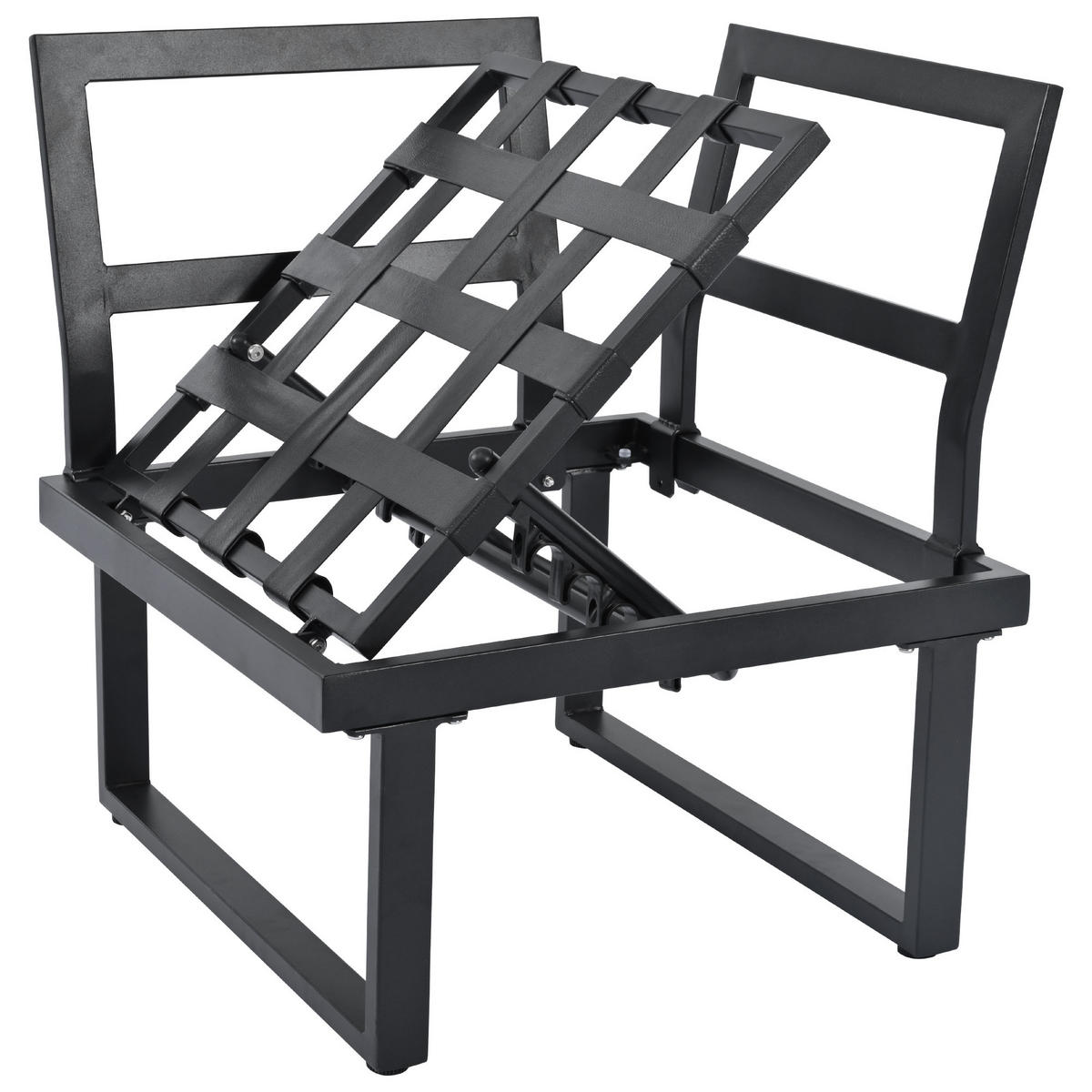 FREIZEITSET Eck Beige+Grau Mit 5-Stufen Liegefunktion - Grau, Textil - FLIEKS