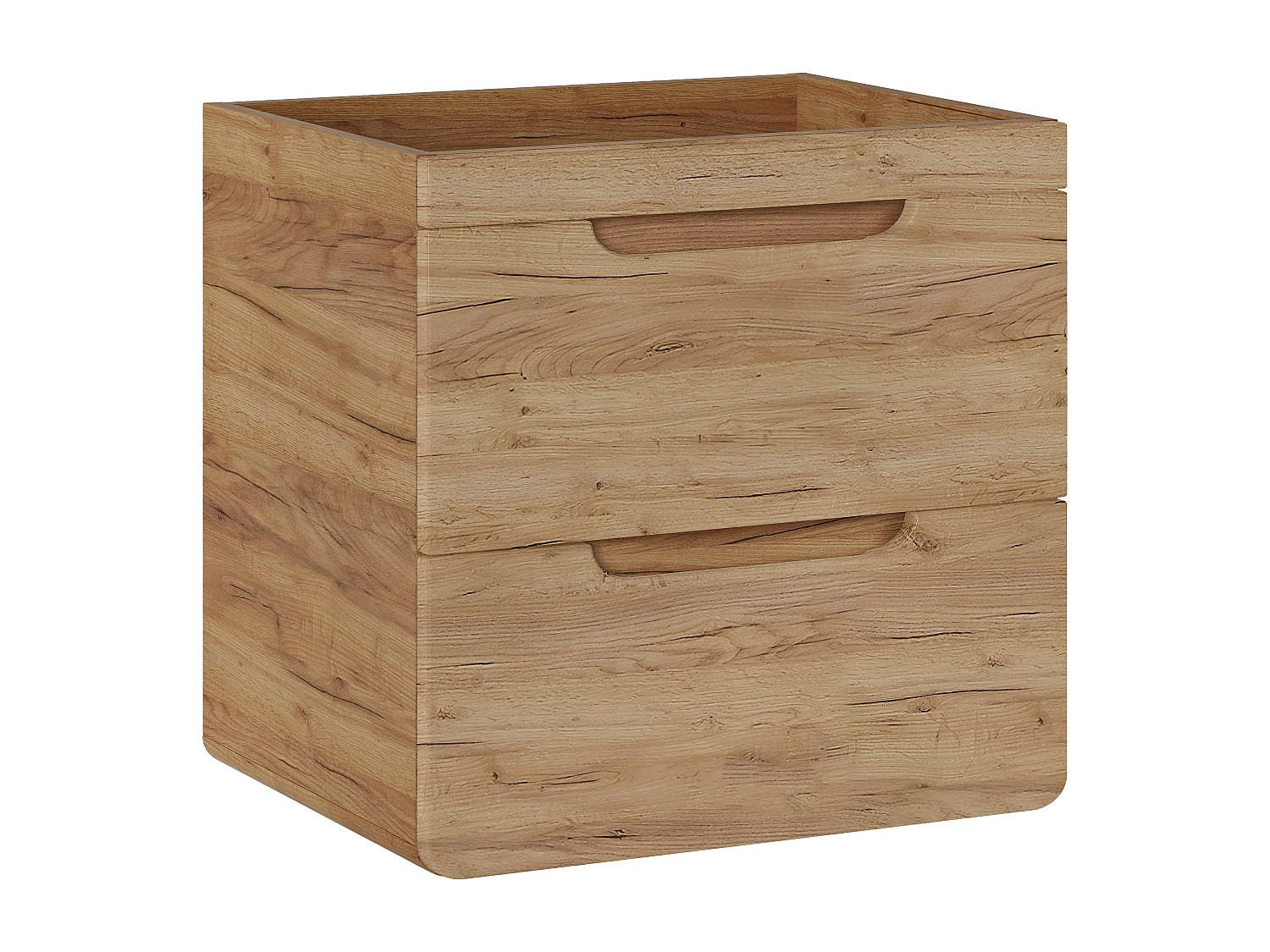 WASCHBECKENUNTERSCHRANK hängend - Holzfarben - 60 cm - ARUBA - Naturfarben, Holz (60/59/46cm) - Vente-Unique