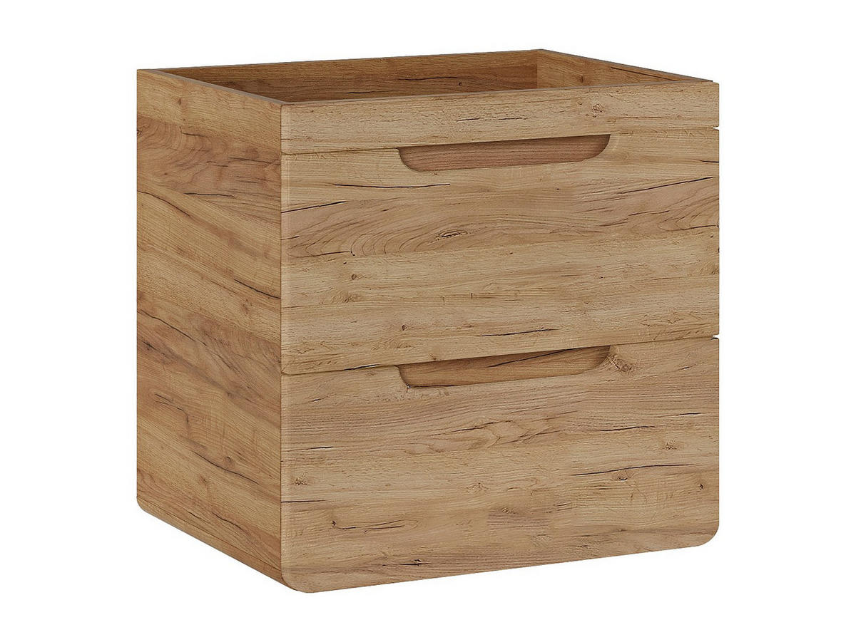 WASCHBECKENUNTERSCHRANK hängend - Holzfarben - 60 cm - ARUBA - Naturfarben, Holz (60/59/46cm) - Vente-Unique