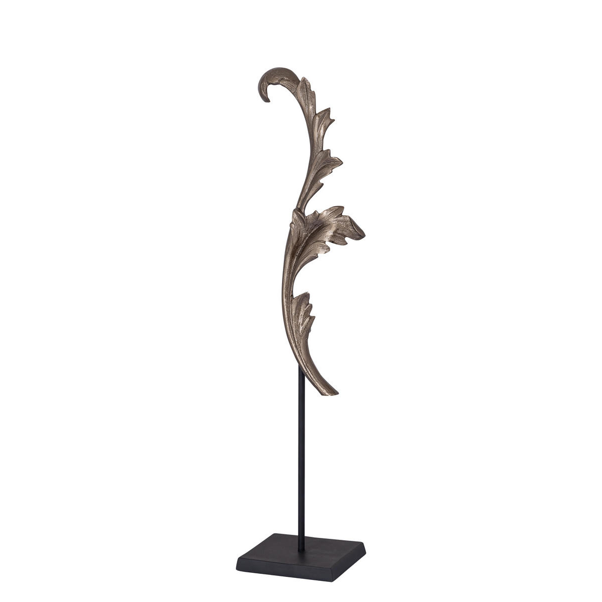 SKULPTUR Imelda Schwarz 15/13/64cm - Schwarz, Metall (13/64/15cm) - PTMD Collection