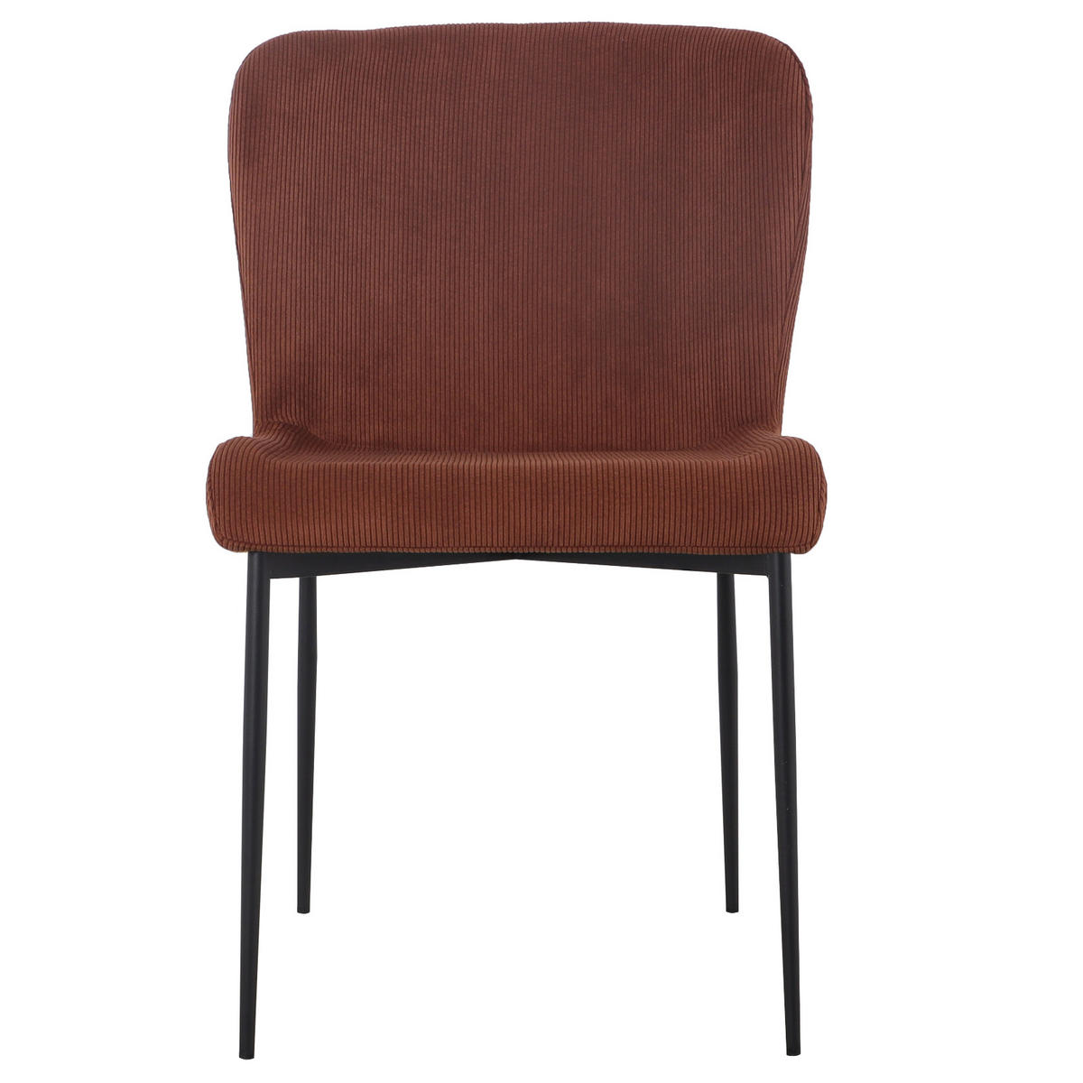 ESSZIMMERSTÜHLE 2er Set FREDDIE Braun - Braun, Textil (48/83/56cm) - SVITA