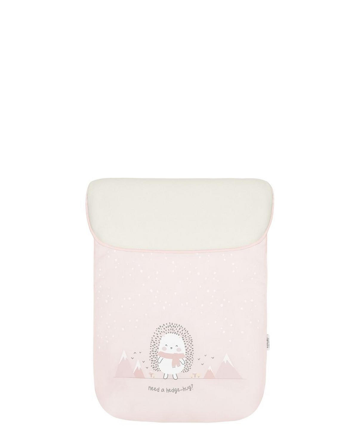 FUSSSACK Polar Friends rosa pink Fleecefutter, wasserabweisend, für 5-Punkt-Gurt, Reißverschluss - Rosa, Textil (48/10/85cm) - Kikka boo