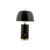 TISCHLAMPE Freya LED 18/18/30 cm - Schwarz, Metall (18/18/30cm) - Leitmotiv