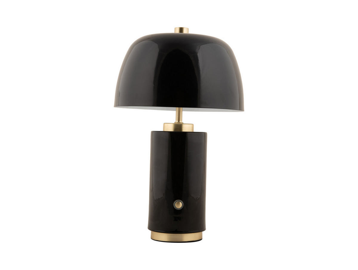 TISCHLAMPE Freya LED 18/18/30 cm - Schwarz, Metall (18/18/30cm) - Leitmotiv