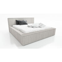 POLSTERBETT RIO 120x200 Grau - Grau, Textil (120/200cm) - A&J MöbelLand