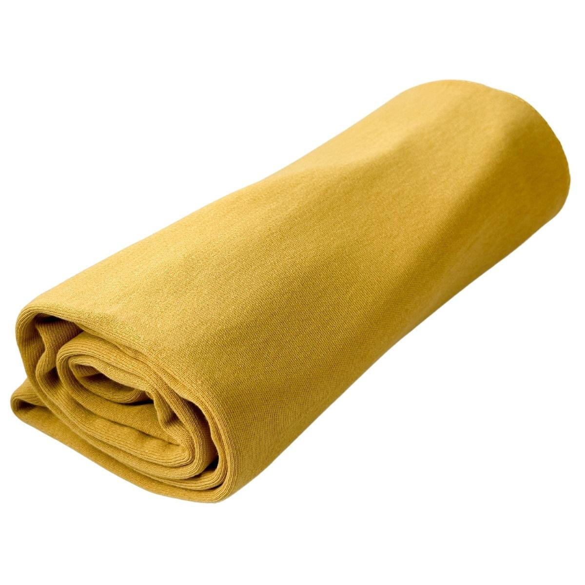 Hoppediz Babydecke Currygelb 90x90 cm